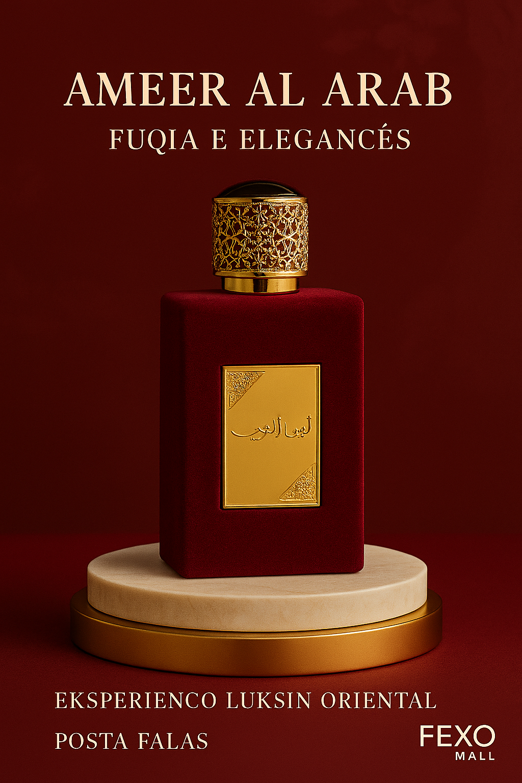 Ameer Al Arab Red – Parfum Oriental Premium për Meshkuj