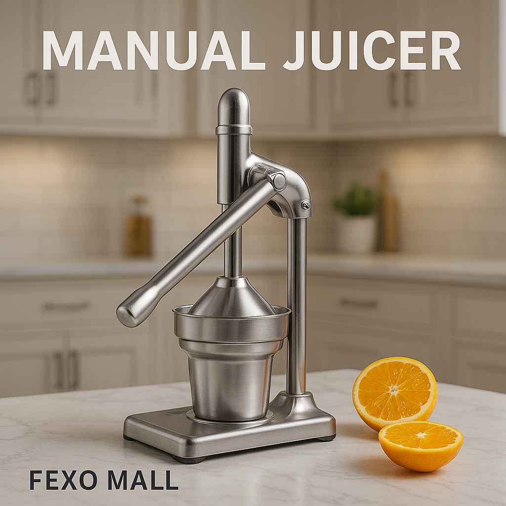 Manual Juicer – Shtrydhje Natyrale & Cilësi Premium
