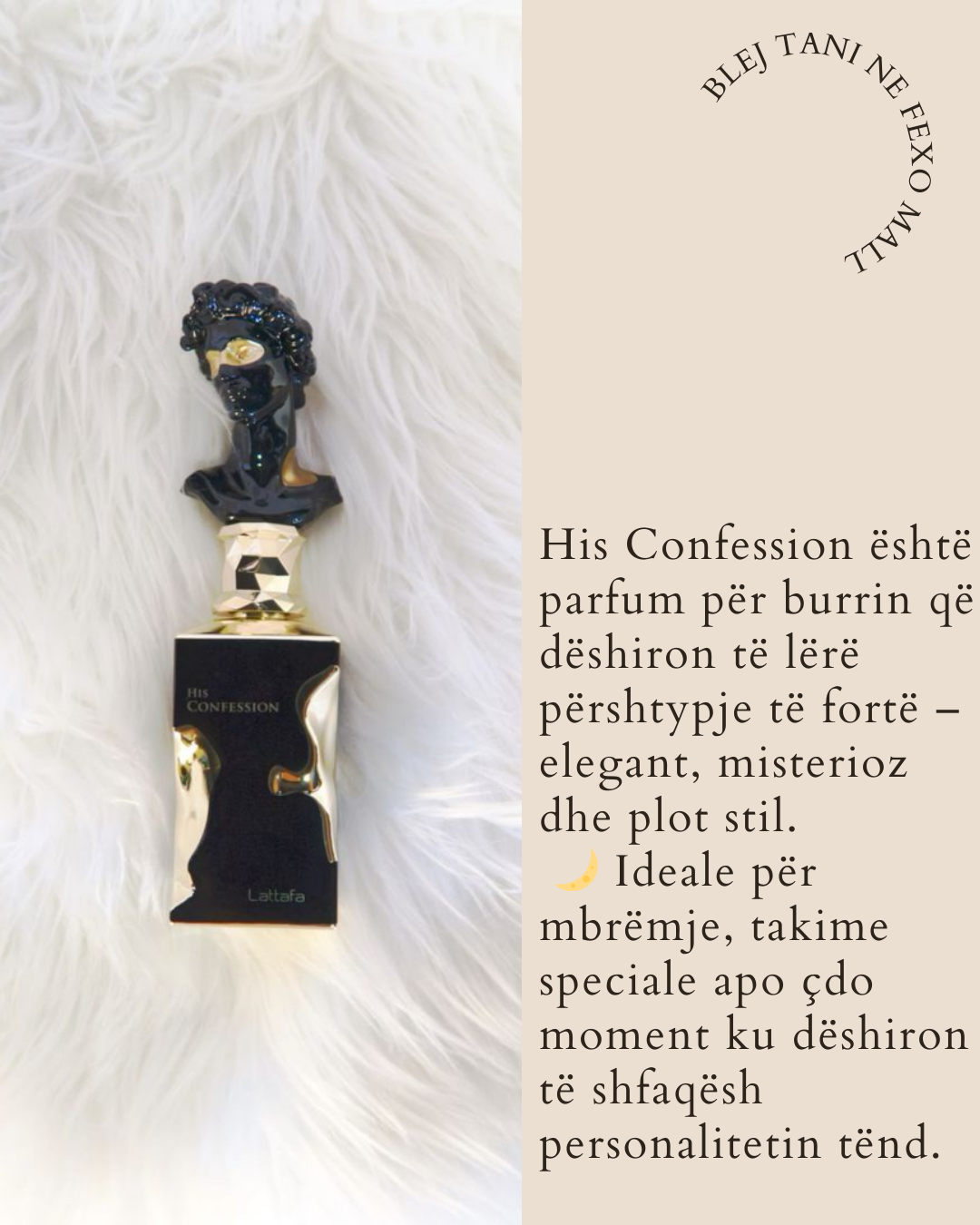 Eau de Parfum Lattafa His Confession, 100ml