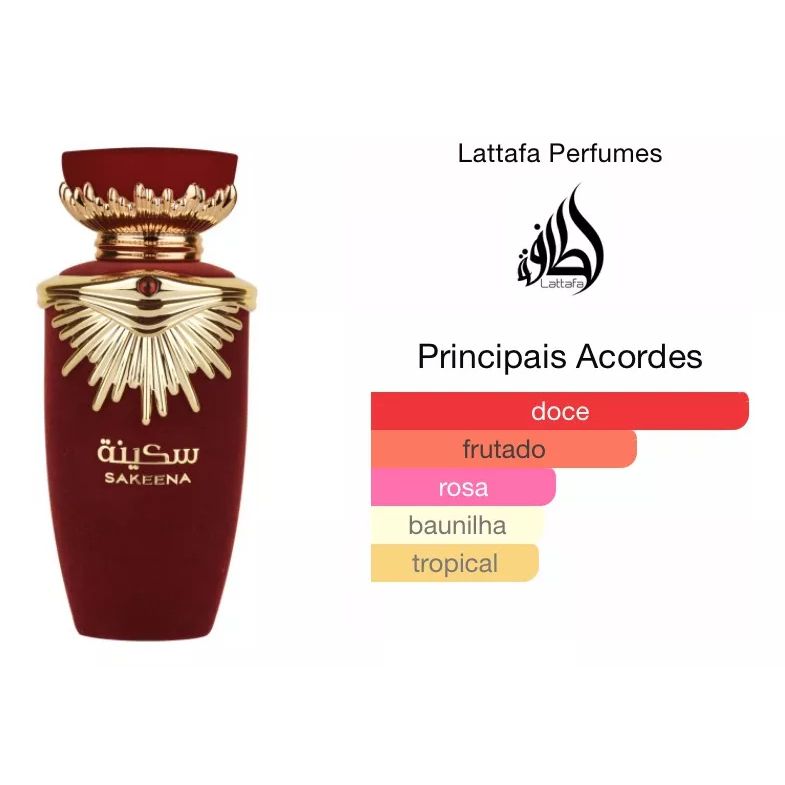Eau de Parfum Lattafa Sakeena, 100 ml