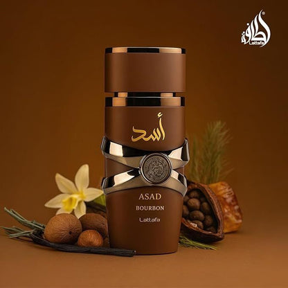 Eau de Parfum Lattafa Asad Bourbon, 100 ml