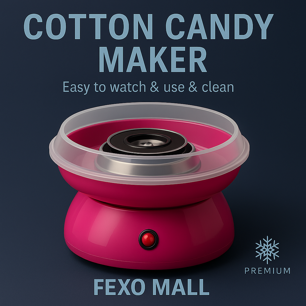 Cotton Candy Maker – Ëmbëlsi në Çdo Moment!