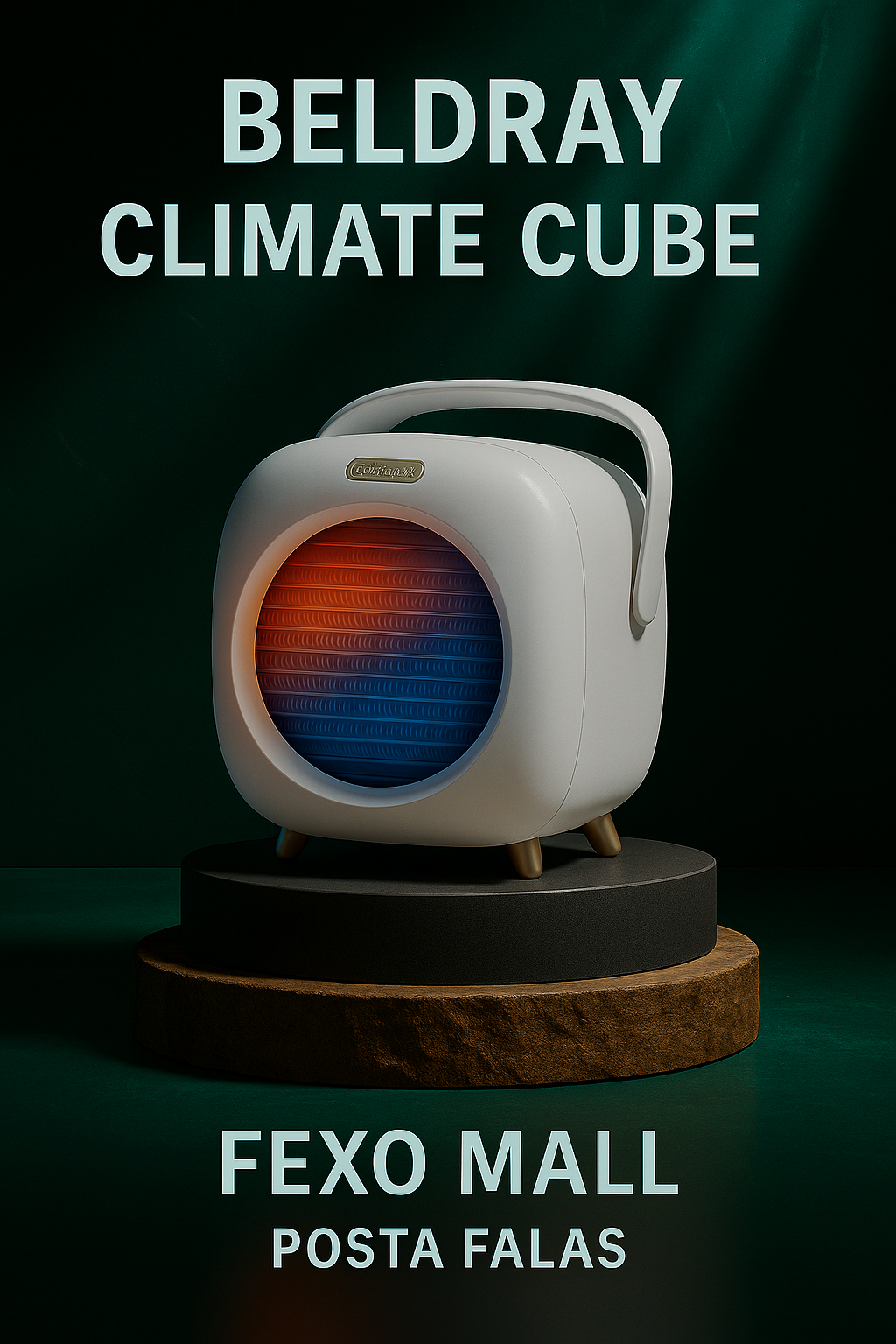 Beldray Climate Cube – 2 në 1 Ngrohje & Ftohje për Çdo Stinë