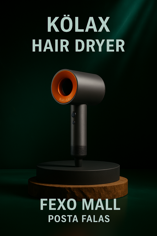 Kölax Hair Dryer – Fuqi & Elegancë për Flokët Tuaj