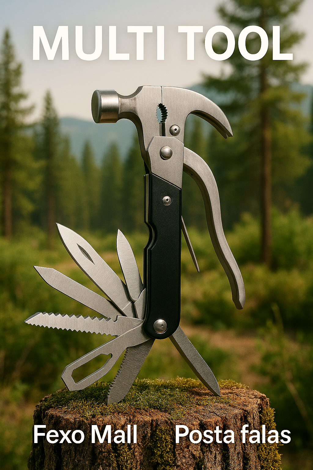 Multi Tool– Mjeti Ideal për Natyrë, Kamping & Punë Ditore