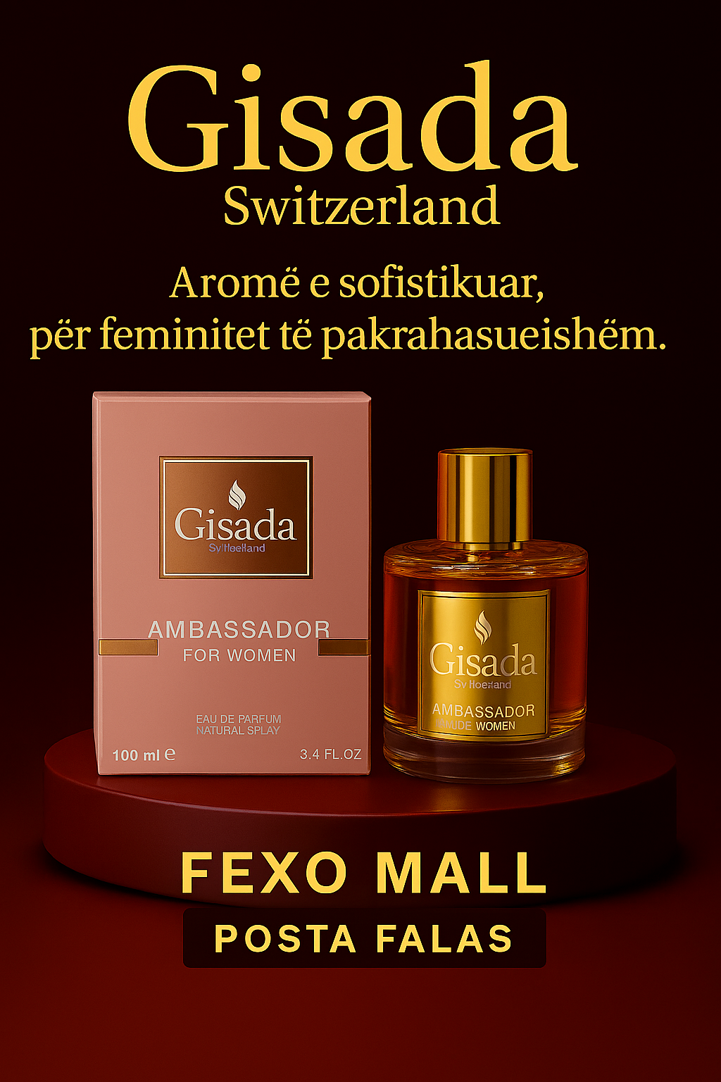 Gisada Ambassador For Women Eau de Parfum 100ml
