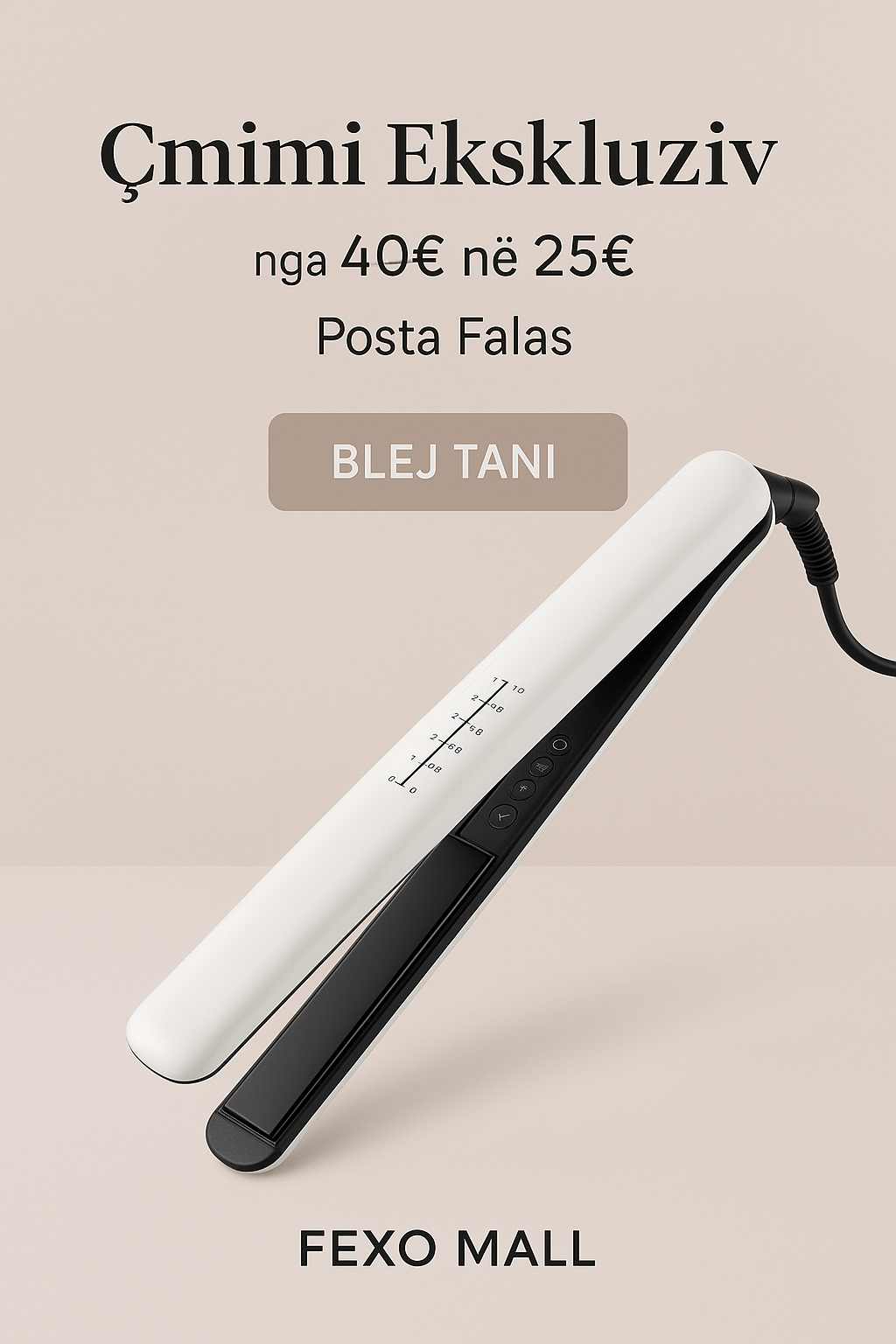 Drejtuse për Flokë VGR