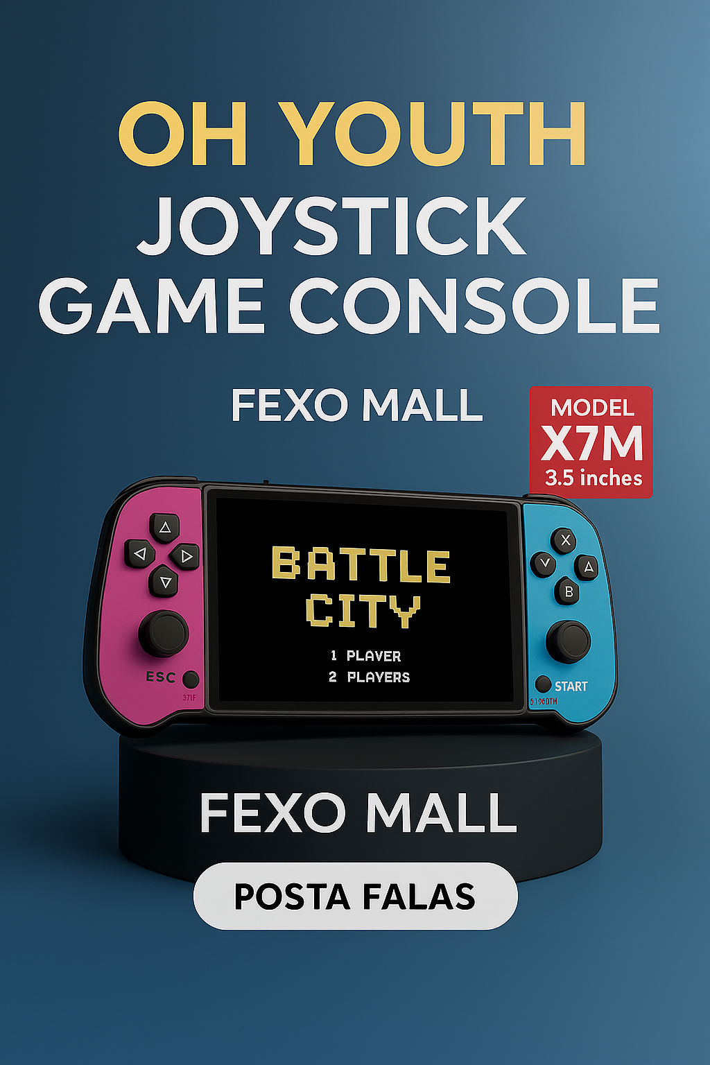 OH Youth X7M – Konsolë Portative me Joystick