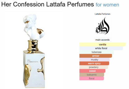 Eau de Parfum Lattafa Her Confession, 100 ml