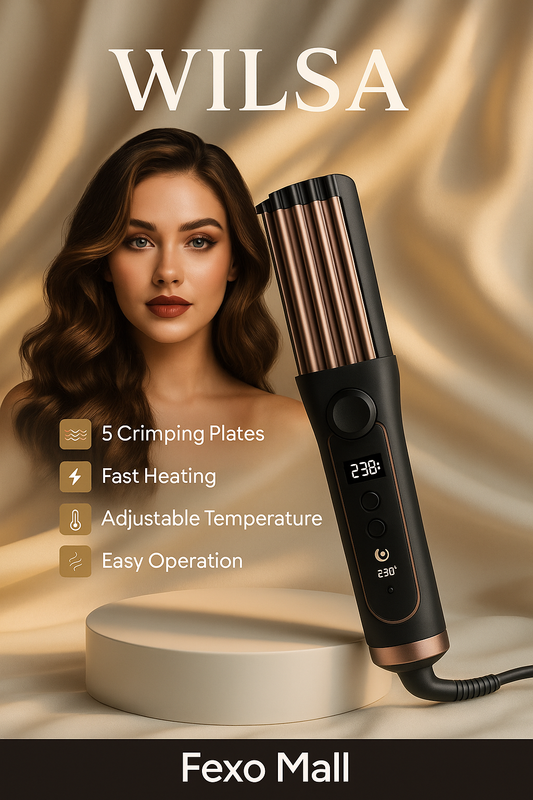 Wilsa – Pajisje për Valëzim Flokësh me 5 Pllaka